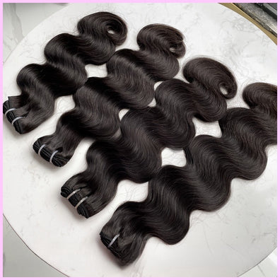 10A Double Drawn Body Wave Bundles